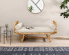 Four Hands Marina Chaise Natural Rattan