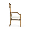Jonathan Charles Casual Accents Pompano Ladderback Arm Chair