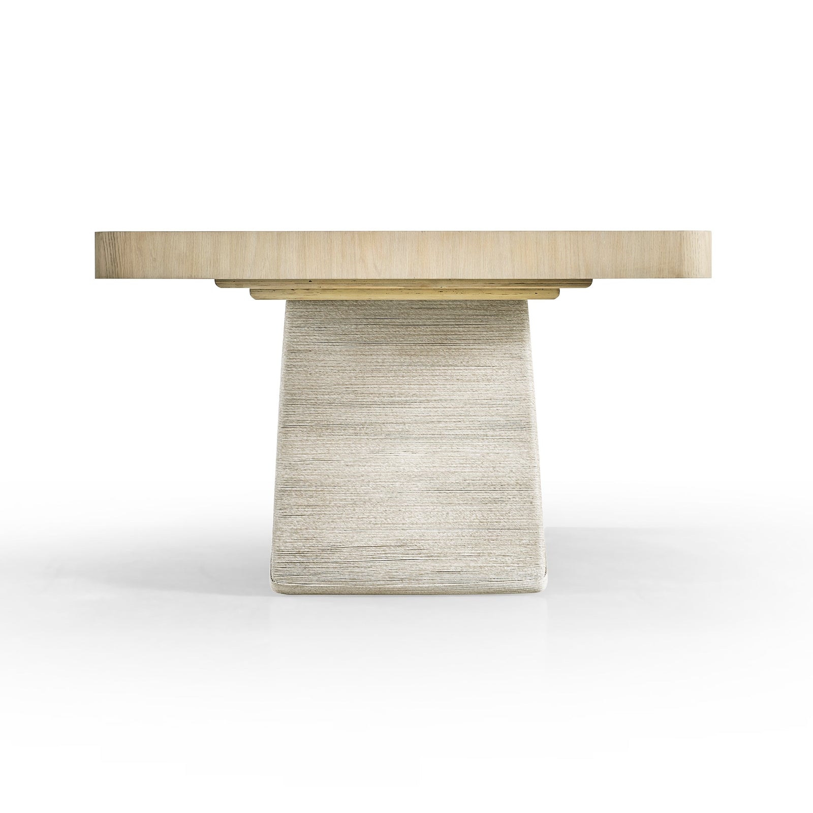 Jonathan Charles Swell Danish Cord Dining Table 500417-116L-BLO-DPC