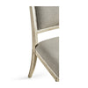 Jonathan Charles Flare Uph. Side Chair Flared Top