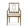 Jonathan Charles Osborne Shield Back Arm Chair - Set of 2