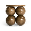 Jonathan Charles Orb Round Accent Table