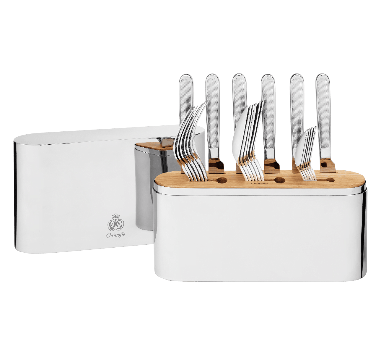 Christofle Concorde 24-Piece Flatware Set