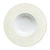 Raynaud Mineral Irise Rim Plate Deep With Engraved Rim