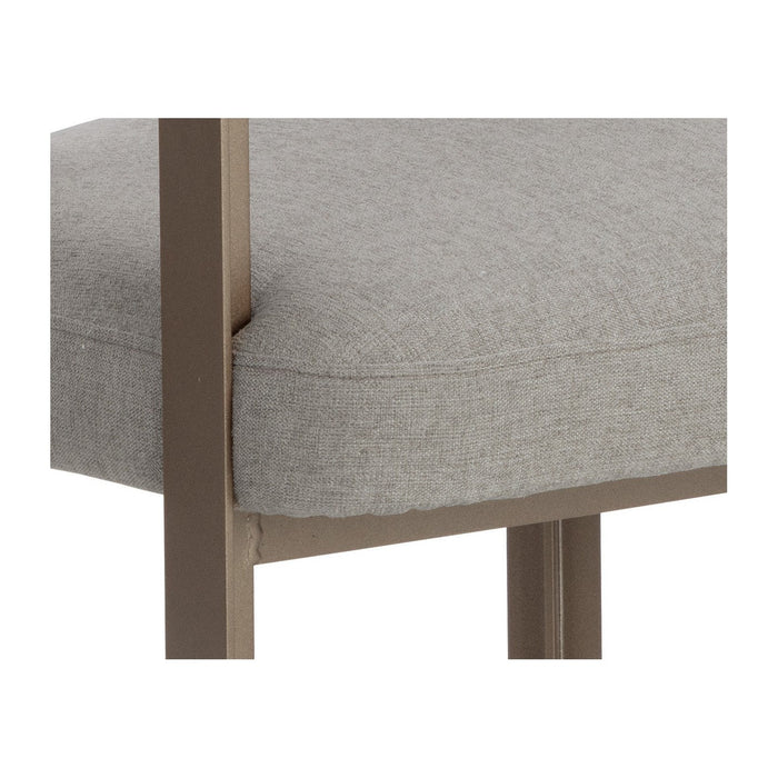 Sunpan Mae Dining Armchair - Ernst Sandstone