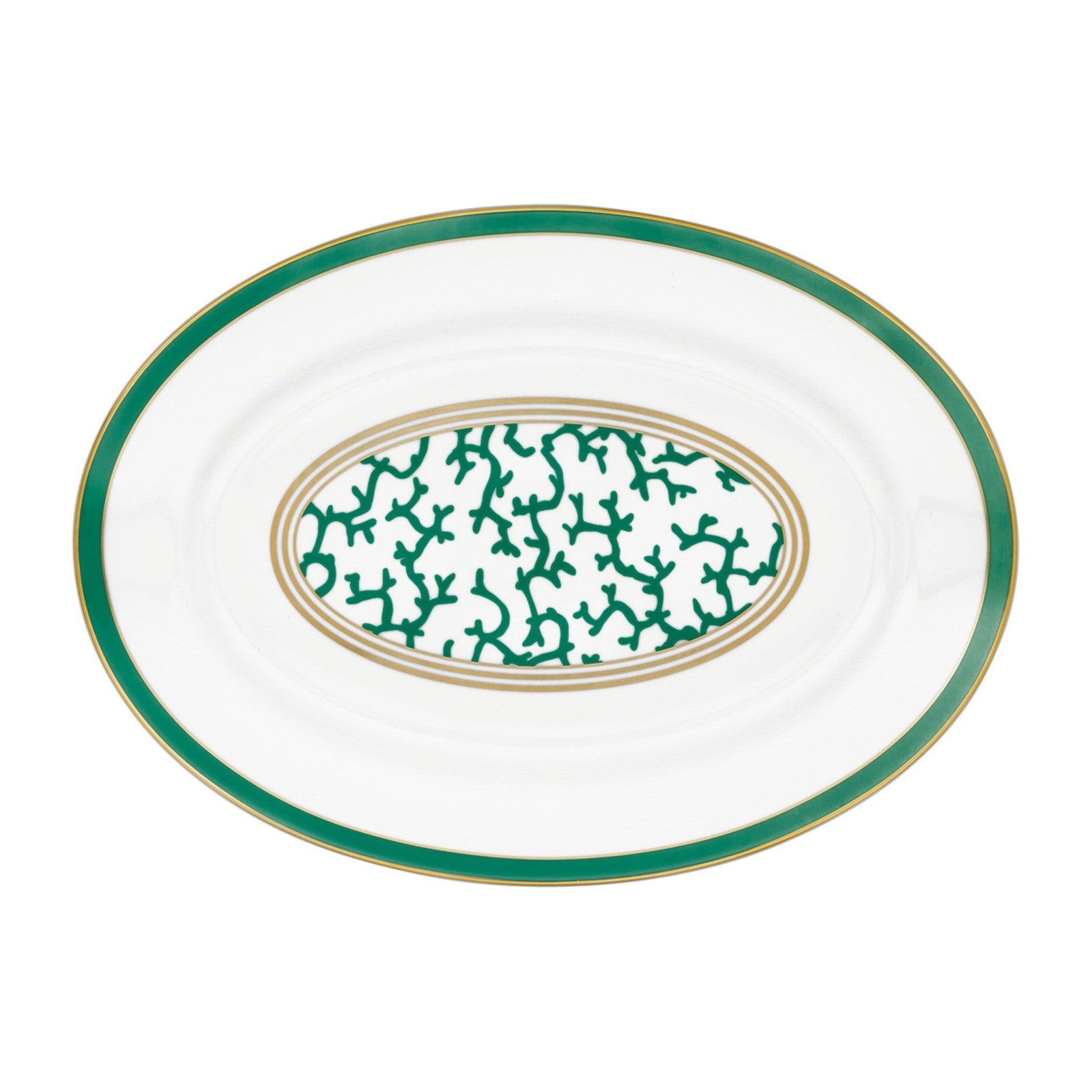 Raynaud Cristobal Emeraude Oval Platter