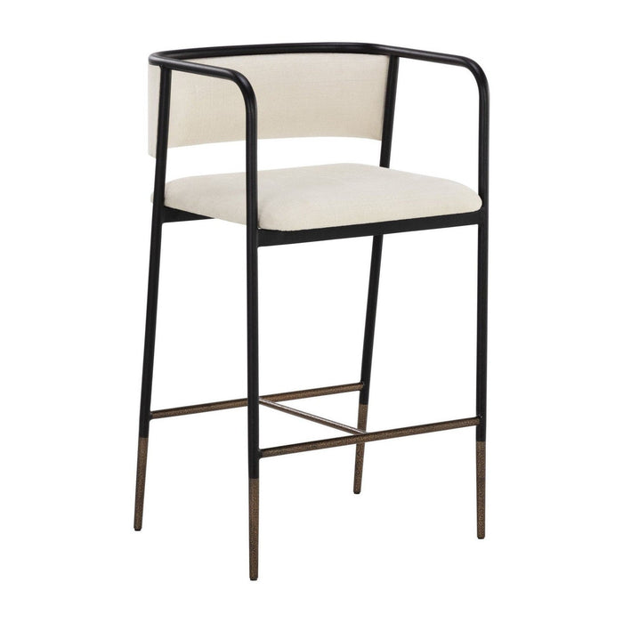 Sunpan Brenan Counter Stool - Zenith Alabaster