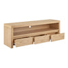 Euro Style Bryant Media Stand - Oak