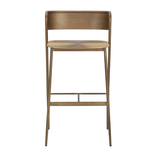 Sunpan Keanu Barstool - Antique Gold