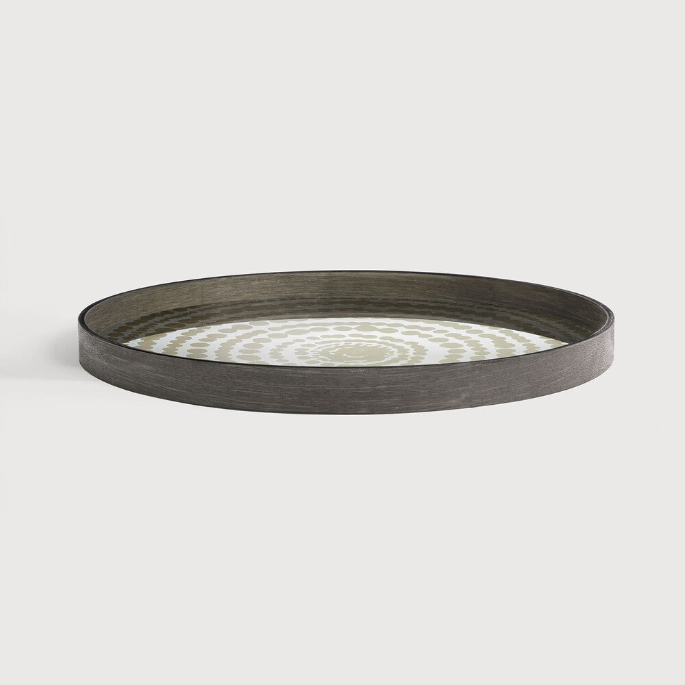 Ethnicraft Beads Mirror Tray