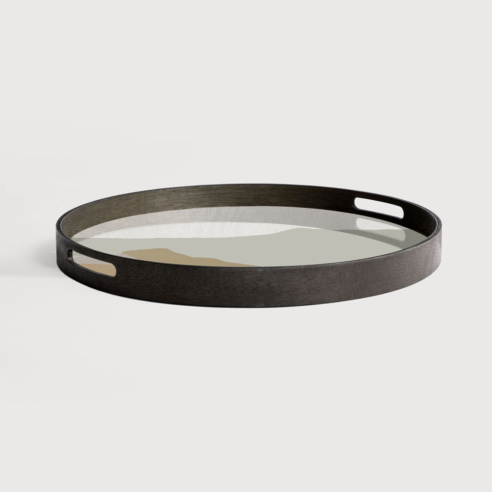 Ethnicraft Wabi Sabi Round Glass Tray 459