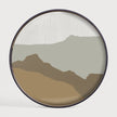 Ethnicraft Wabi Sabi Round Glass Tray 459