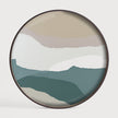 Ethnicraft Wabi Sabi Round Glass Tray 461