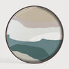 Ethnicraft Wabi Sabi Round Glass Tray 461