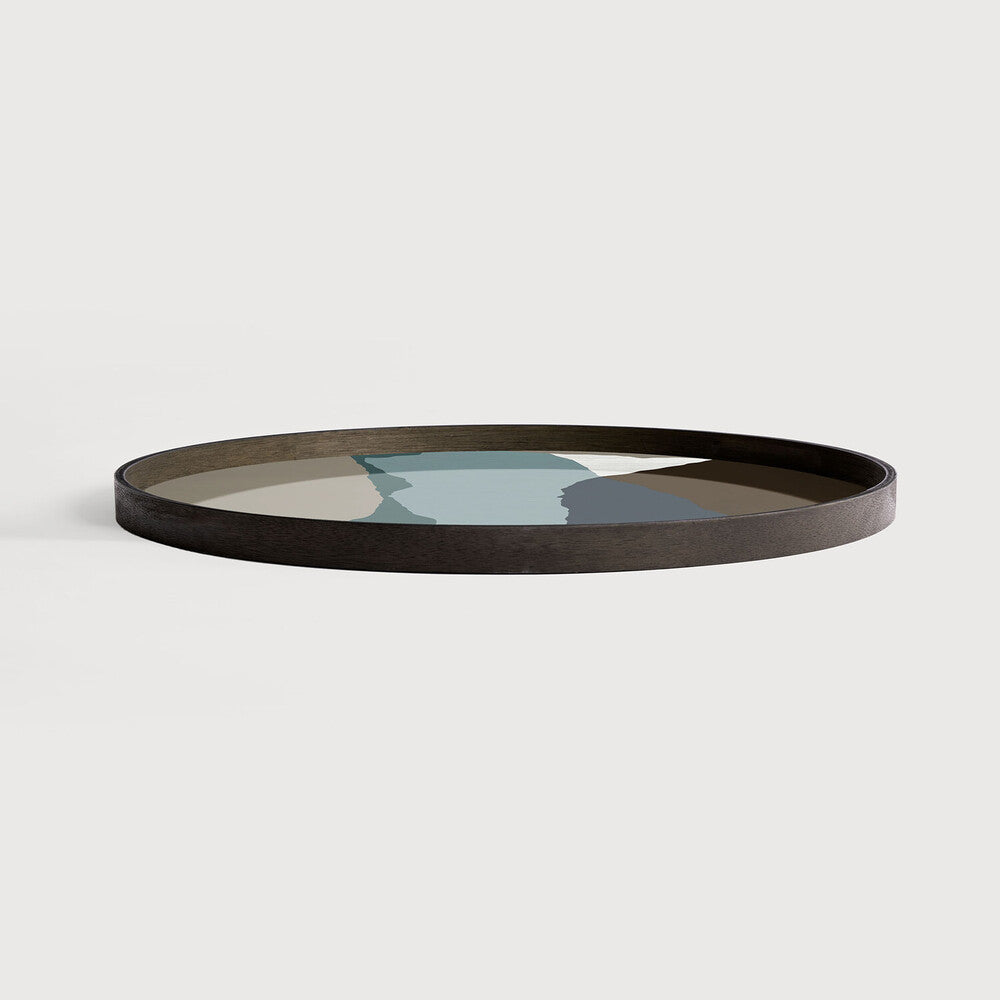 Ethnicraft Wabi Sabi Round Glass Tray 462