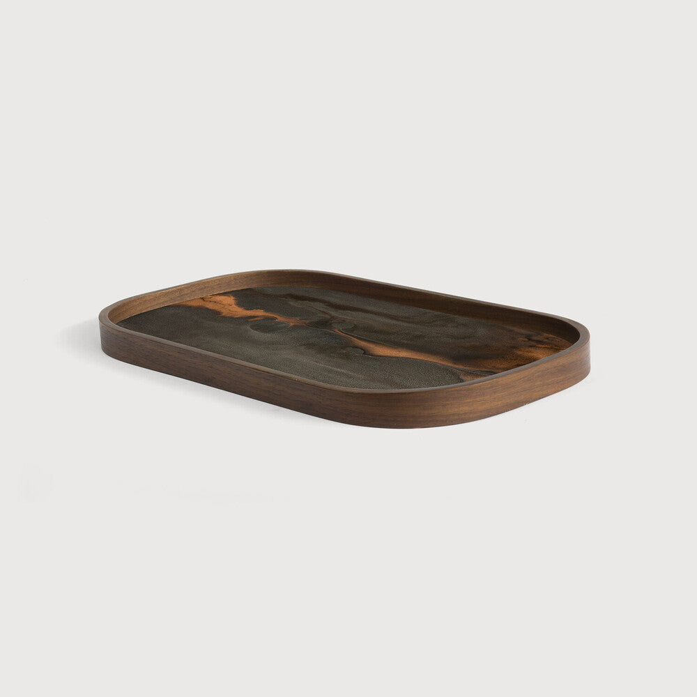 Ethnicraft Organic Curved Valet Tray