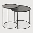 Ethnicraft Tray Side Table Set