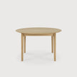 Ethnicraft Bok Extendable Round Dining Table