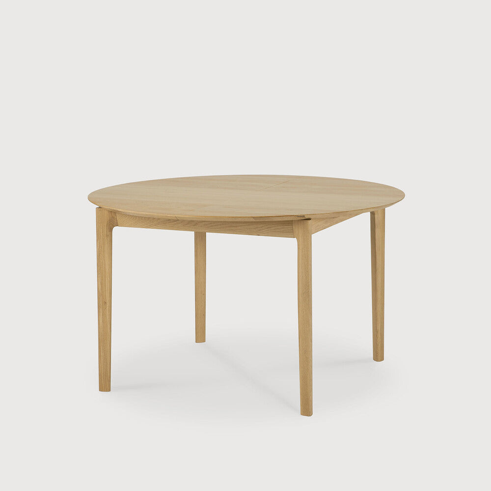 Ethnicraft Bok Extendable Round Dining Table