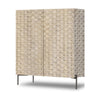 Raffael Bar Cabinet-Carvd Stonewash Grey