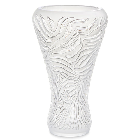 Lalique Empreinte Animale Zebre Vase