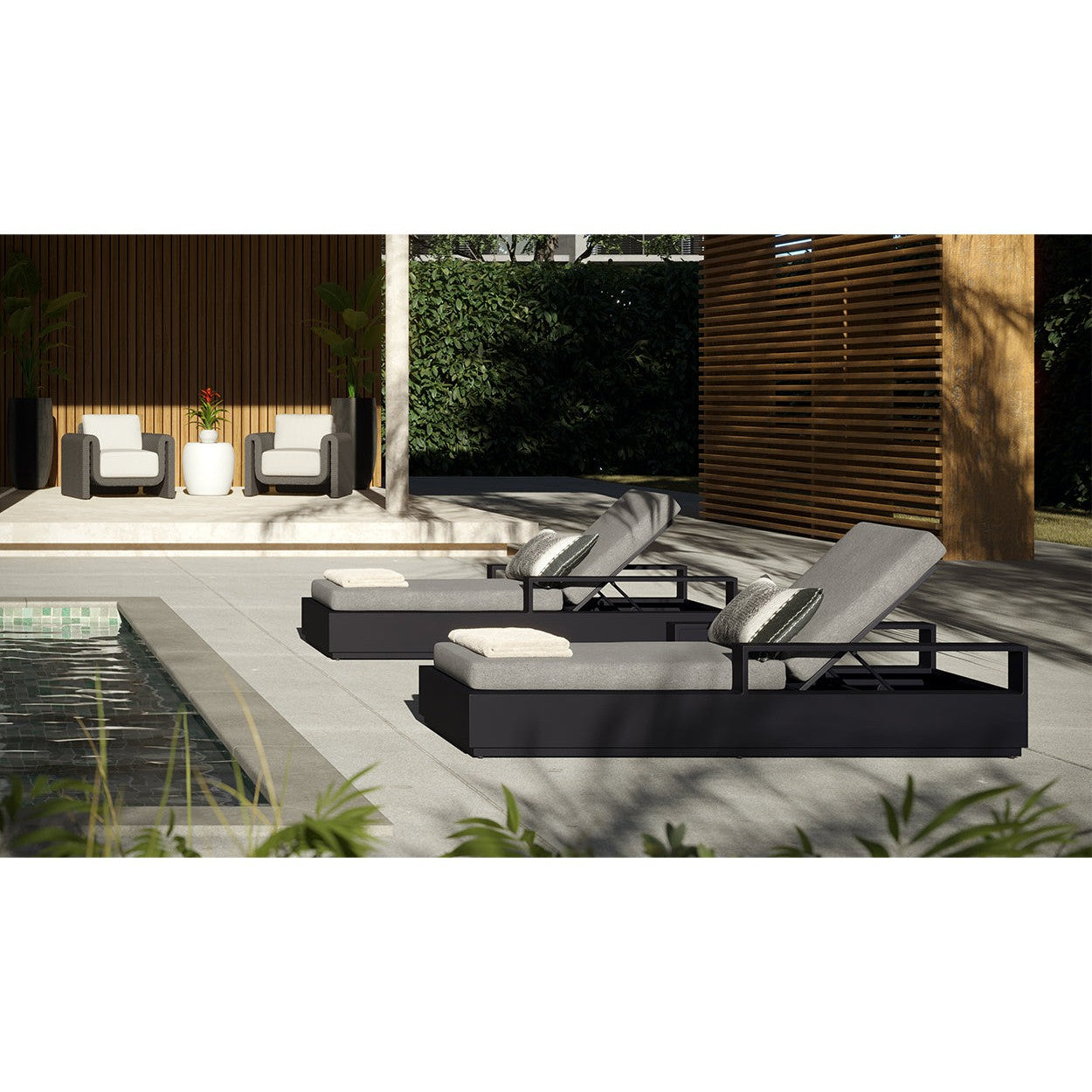Sunpan Iolite End Table
