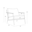 Sunpan Milan Armchair