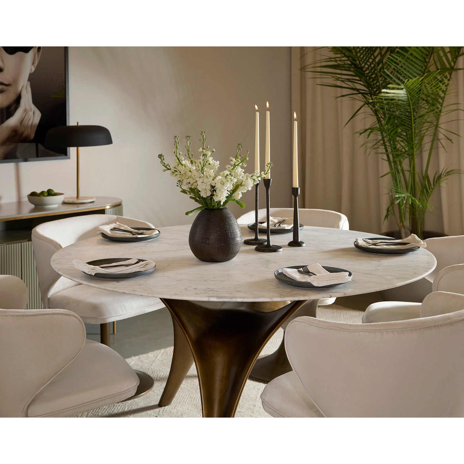 Sunpan Bijon Dining Table