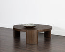 Sunpan Alouette Coffee Table - Distressed Brown