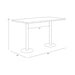 Sunpan Corina Bar Table