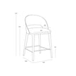 Sunpan Dezirae Counter Stool