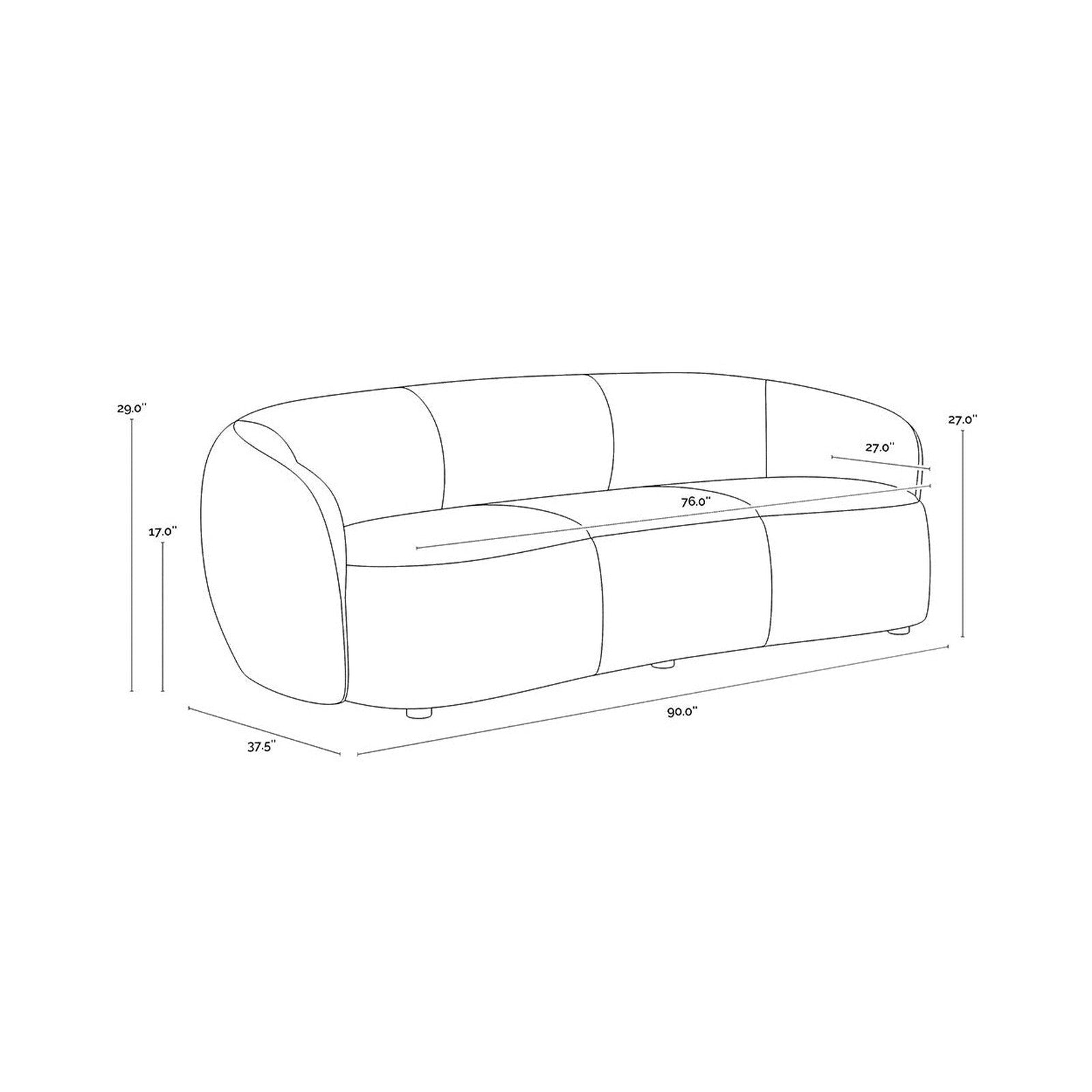 Sunpan Lorne Sofa