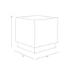 Sunpan Albans Side Table