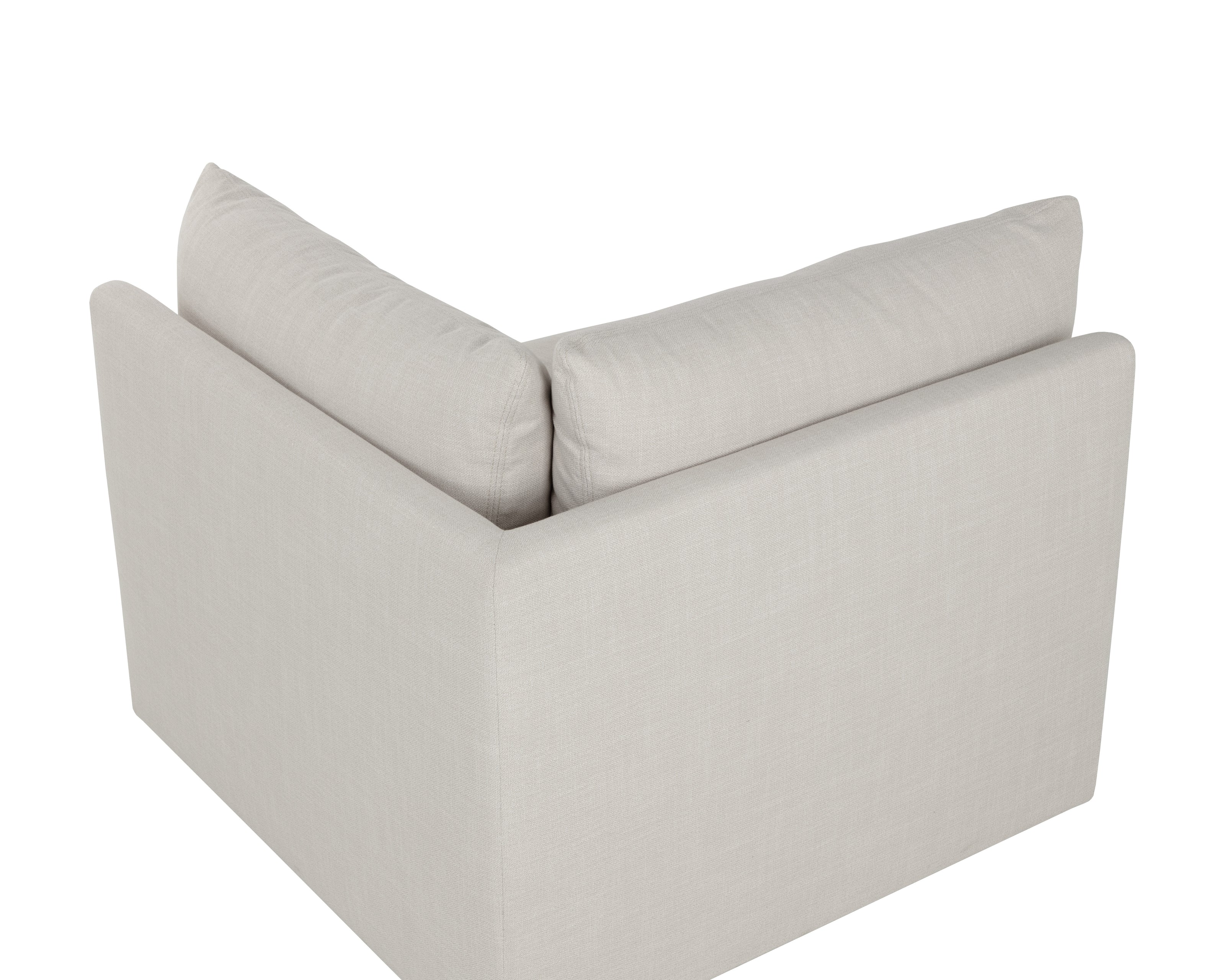 Sunpan Reve Modular - Corner Chair - Effie Linen