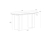 Sunpan Astara Console Table