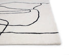 Sunpan Tilda Hand -Tufted Rug - Ivory / Charcoal