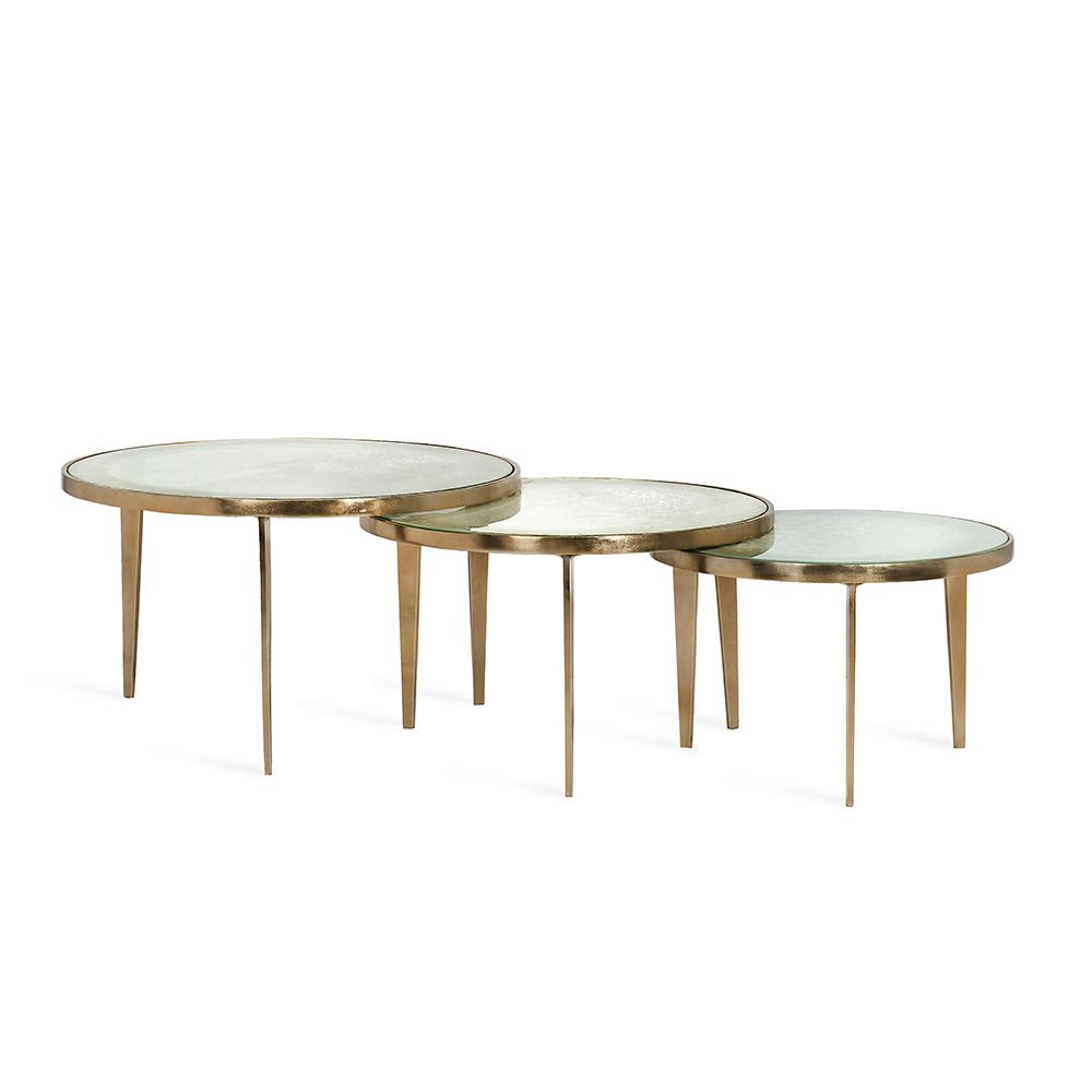 Interlude Home Jan Circular Bunching Tables