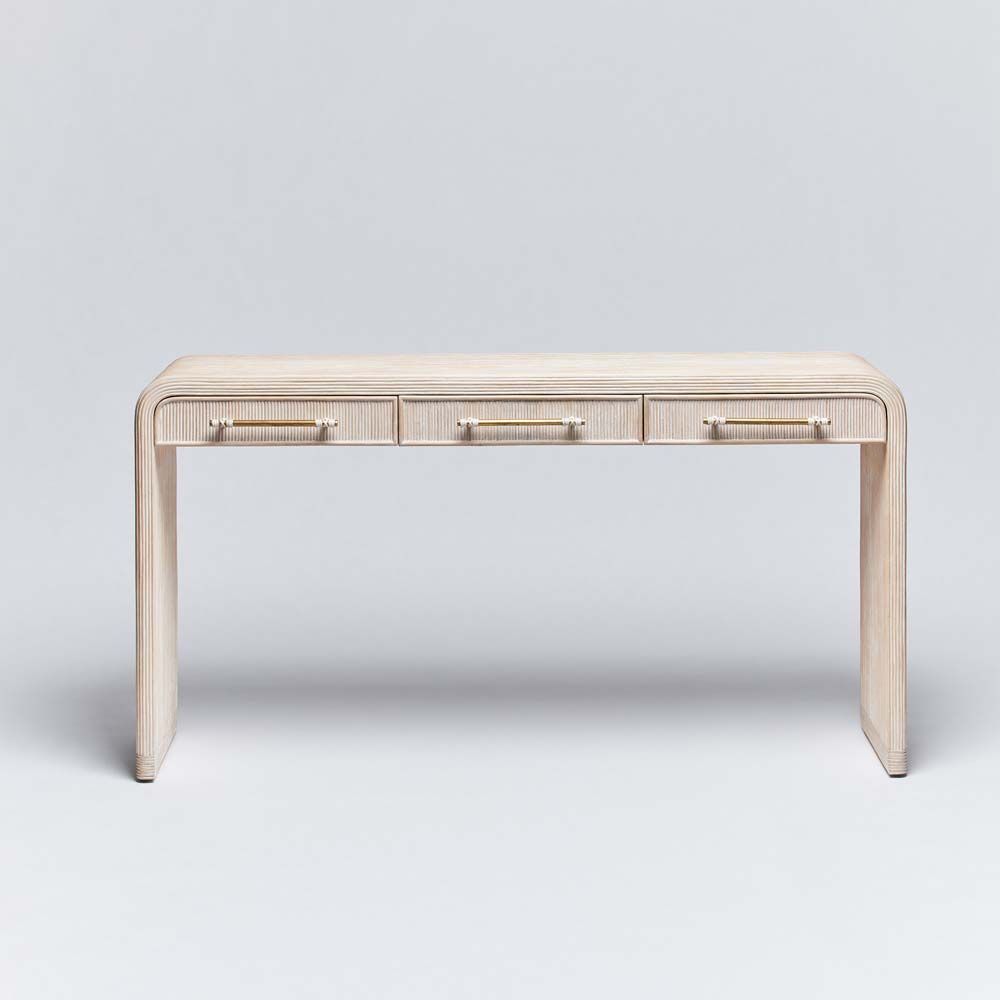 Interlude Ormond Console White Wash