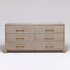 Interlude Home Jensen 6 Drawer Chest