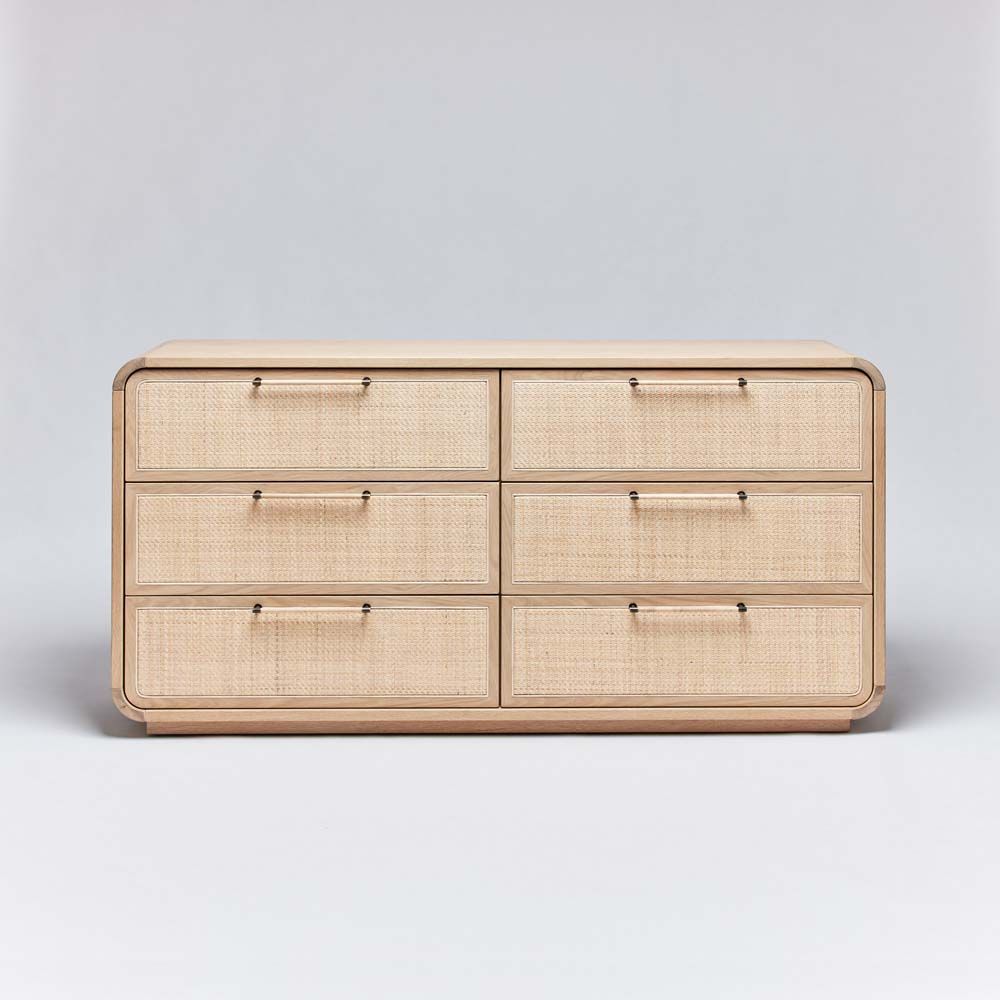 Interlude Marsh 6 Drawer Chest