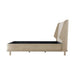 Theodore Alexander Repose Wooden with Upholstered Headboard Bed