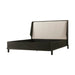 Theodore Alexander Repose Wooden with Upholstered Headboard Bed