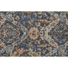 Feizy Kaia 39HRF Transitional Floral & Botanical in Blue/Orange/Ivory