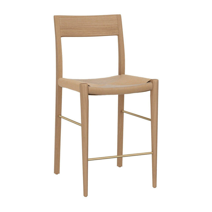 Sunpan Bondi Counter Stool - Light Oak