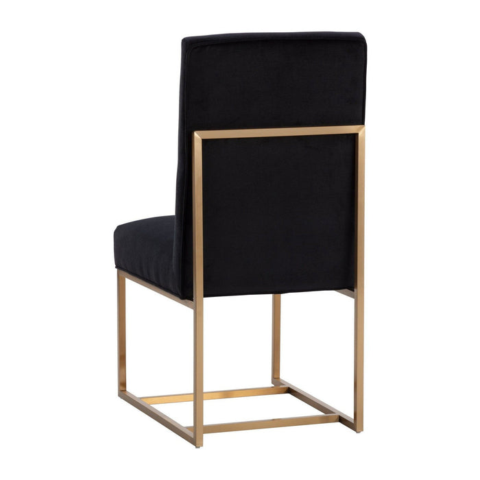 Sunpan Joyce Dining Chair - Cube Black