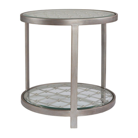 Artistica Home Metal Designs Royere Round End Table