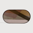 Ethnicraft Angle Oval Glass Tray