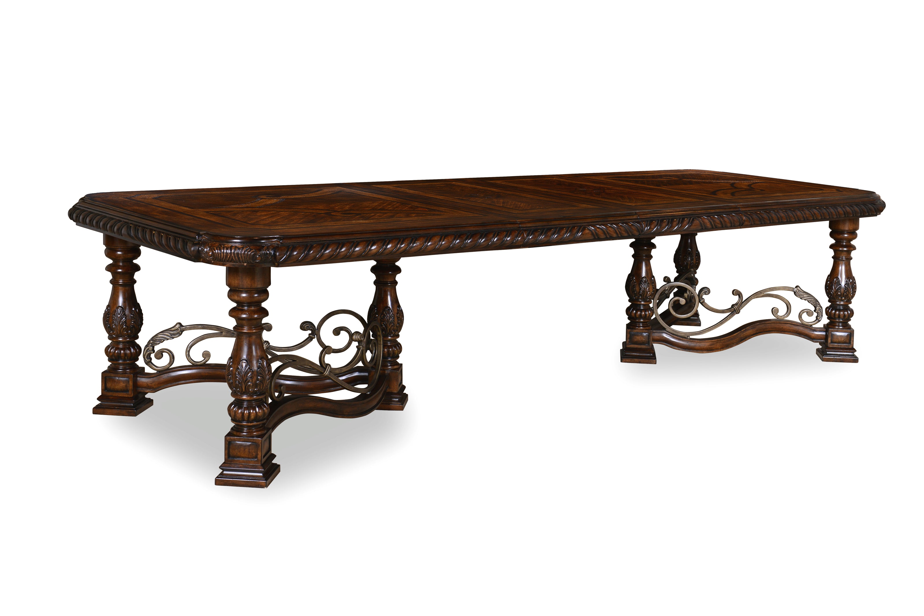 ART Furniture Valencia Trestle Dining Table DSC