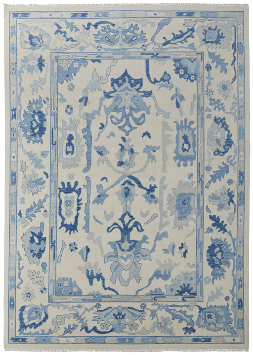 Feizy Karina 69G7F Rug in Ivory/Blue