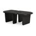 Kayin Bunching Coffee Tables-Set 2-Black